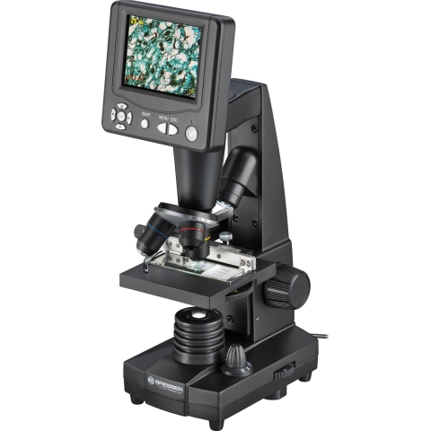 BRESSER LCD-Microscoop 3,5 inch 50x - 500x (2000x Digitaal) 5 MP