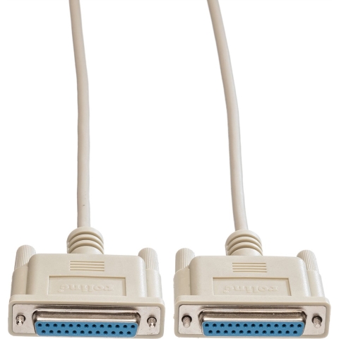 ROLINE RS232 Kabel D25 F/F, 1,8 m