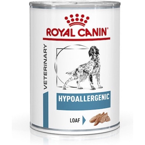 Royal Canin Veterinary Hypoallergenic natvoer hond (400 g) 4 trays (48 x 400 g)