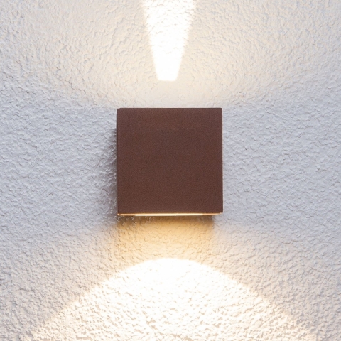 Lucande - Jarno Buiten Wandlamp Rust