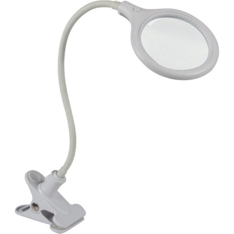 Led-loeplamp met bevestigingsklem 5 dioptrie 6 w 30 leds wit - Velleman
