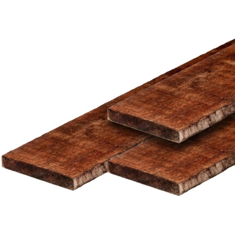 Schothout hardhout 2,0x15,0x200 cm Tuindeco - Tuindeco