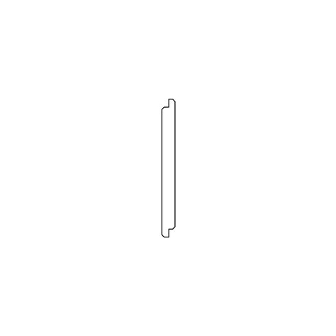 Douglas wisselsponning 1,7x17,5x300 cm KD gedroogd 1 zijde glad 1 zijde ruw Tuindeco - Tuindeco