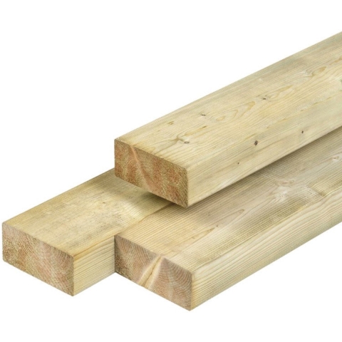 Regel Noord-Europees O/S-IV vuren 4,5x9,5x300 cm Tuindeco - Tuindeco