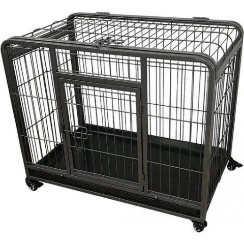 Topmast Heavy Duty Hondenbench Opvouwbaar 108L×71W × 78H CM