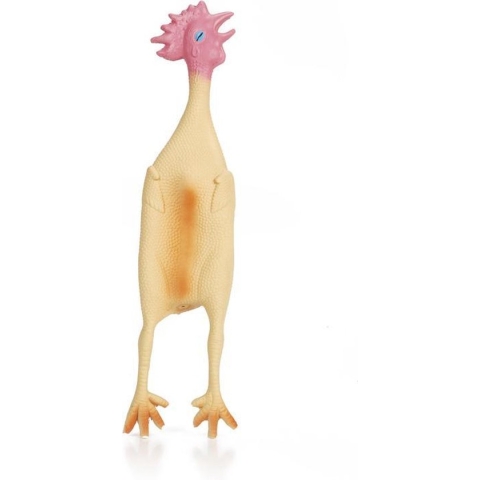 Beeztees Kip - Hondenspeelgoed - Geel - Jumbo - 49x10,5x6,5 cm
