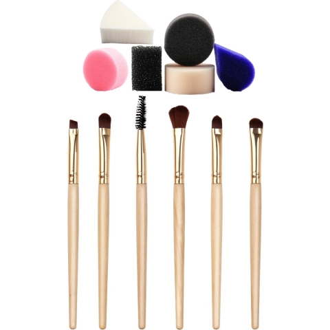 Schmink penselen en sponsjes - schminkset - voor kinderen en volwassenen -