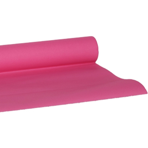 Cosy & Trendy Tafelloper - 2x - papier - fuchsia roze - 480 x 40 cm -