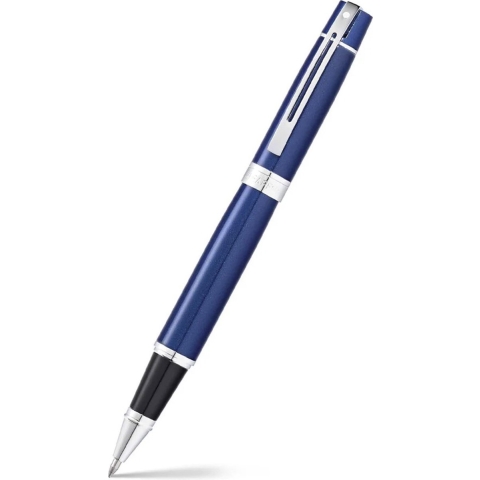 Sheaffer SF-E1934151 Rollerball 300 M Glossy Blue Chrome Plated