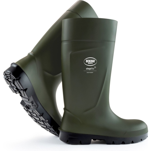Bekina Boots Steplite Easygrip S4 Laarzen Groen/zwart - Maat 41