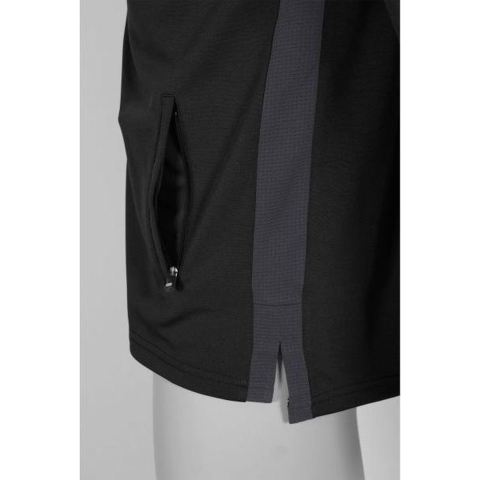 Stanno 408014 Pride Full Zip Hooded - Black-Anthracite - L