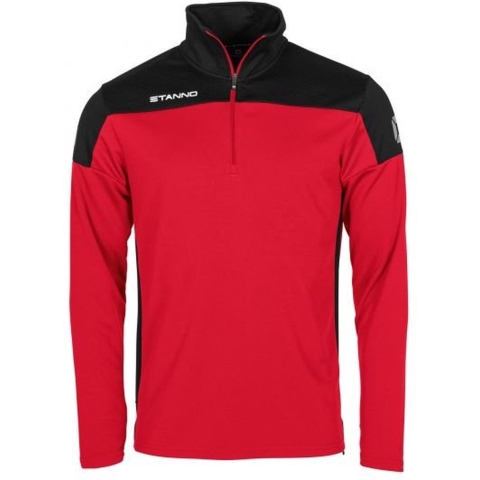 Stanno 408015 Pride 1/4 Zip Top - Red-Black - L