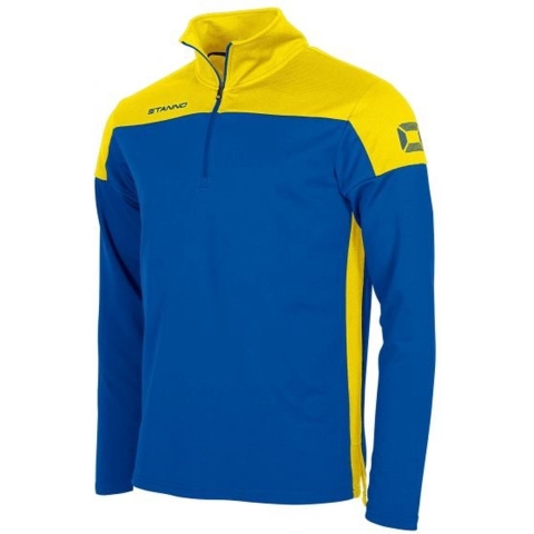 Stanno 408015 Pride 1/4 Zip Top - Royal-Yellow - XL