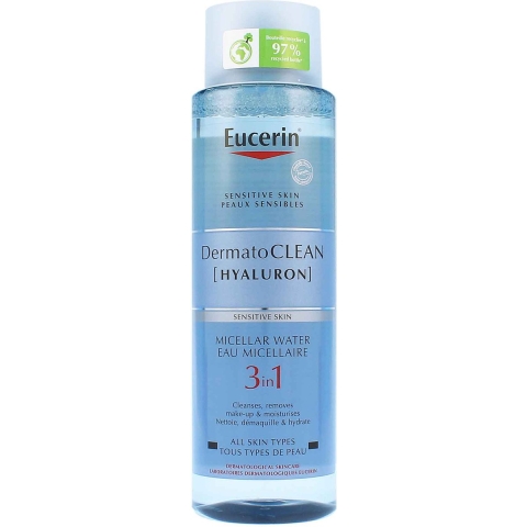Eucerin DermatoClean [Hyaluron] Micellair Water 3 in 1 | 400 ml