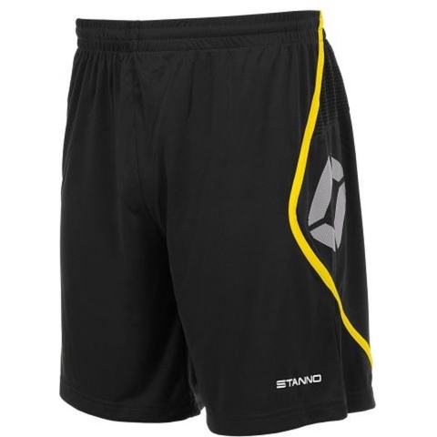 Stanno 420117K Pisa Short Kids - Black-Yellow - 152