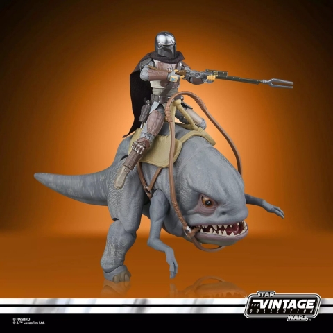 Hasbro Star Wars Vintage Blurrg & The Mandalorian