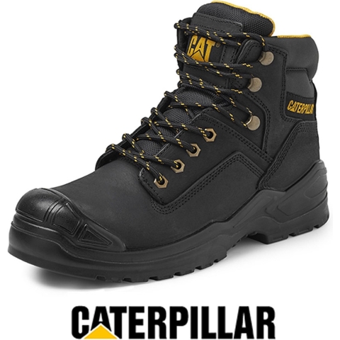 CAT Striver Bump S3 Hoog P724913 + KN | Zwart | Maat 41 - 00.030.027.41 00.030.027.41