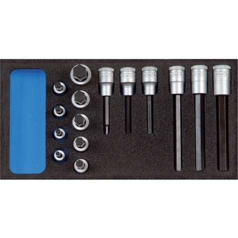 Gedore Doppenset 1/2" inbus - 2308932