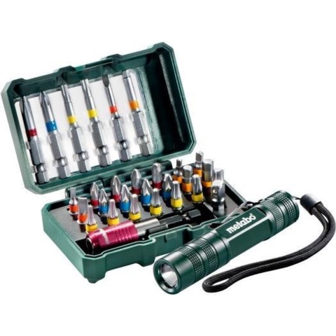 Metabo Bit-Box "Promotion" | 29-delig + lamp - 626721000