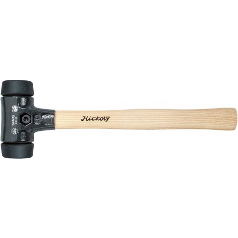 Wiha Kunststof hamer Safety | middelzacht/middelzacht | met hickorysteel | rond-slagkop | 80 mm - 26439 - 26439a