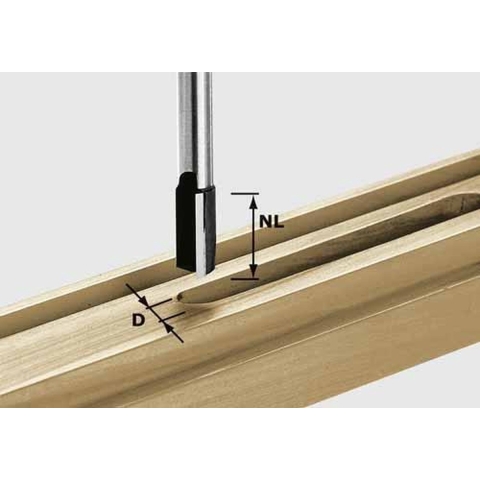 Festool Accessoires HW S12 D16/45 Groeffrees | 491090