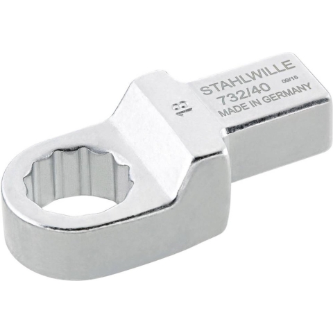 Stahlwille Ringinsteekgereedschap | sleutelwijdte 17 mm 14 x 18 mm | chroom-legering-staal | chroom-vanadium | 1 stuk - 58224017 58224017