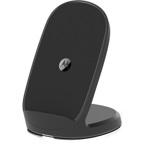 Motorola SJW202-EU oplader voor mobiele apparatuur Smartphone Zwart USB Draadloos opladen Snel opladen Binnen