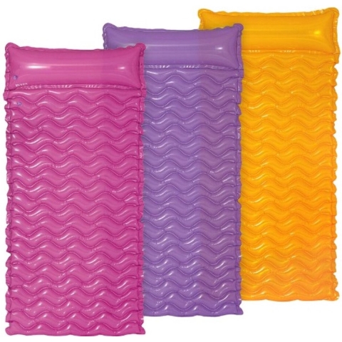Opblaasbaar matras Intex Tote-N-Float 229 x 86 cm (6 Stuks)