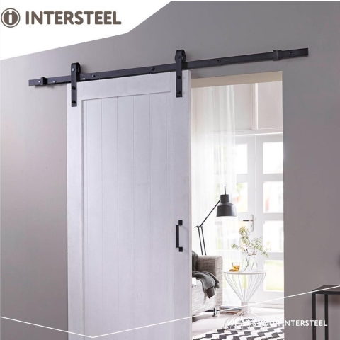 Intersteel | Set van 2 hangrollen | Recht | 290mm | Mat Zwart