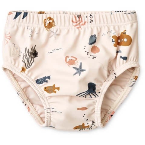 Liewood Zwemluier - Anthony - Sea Wezen/Sandy - Liewood - 1 jaar (80) - Zwemluier