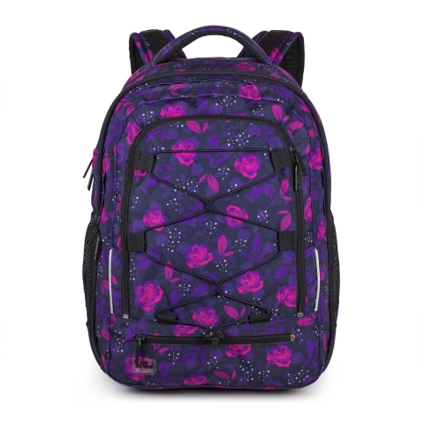 Jeva Schooltas - Survivor - Dark Rose - Jeva - OneSize - Schooltas