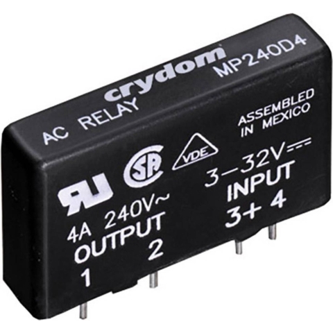 Crydom Halfgeleiderrelais MPDCD3-B 3 A Schakelspanning (max.): 60 V/DC 1 stuk(s)