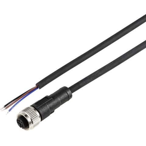 TRU COMPONENTS TC-12833148 Sensor/actuator aansluitkabel M12 Aantal polen (sensoren): 3 Koppeling, recht 5 m 1 stuk(s)