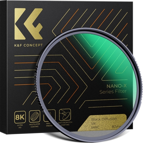K&F Concept 1/4 Black Mist Filter Nano X - 67mm