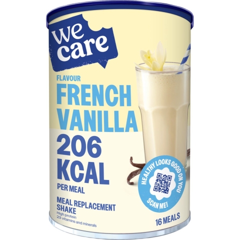 3x WeCare Meal Replacement Shake French Vanilla 436 gr