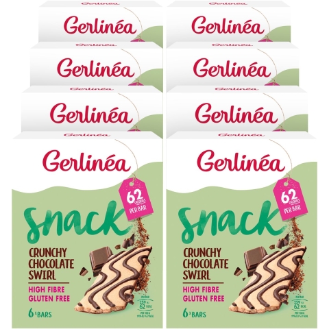 8x Gerlinea Repen Crunchy Choco Swirl 78gr