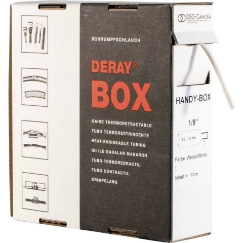 DSG Canusa 8610127012 Krimpkous zonder lijm Transparant 12.70 mm 6.40 mm Krimpverhouding:2:1 5 m