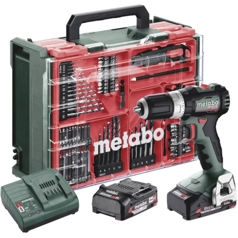 Metabo SB 18 L BL Set 613157710 Accu-slagmoersleutel 65 Nm 18 V Aantal meegeleverde accus: 2 2 Ah LiHD Brushless, Incl. koffer, Incl. 2 accus, Incl. lader,