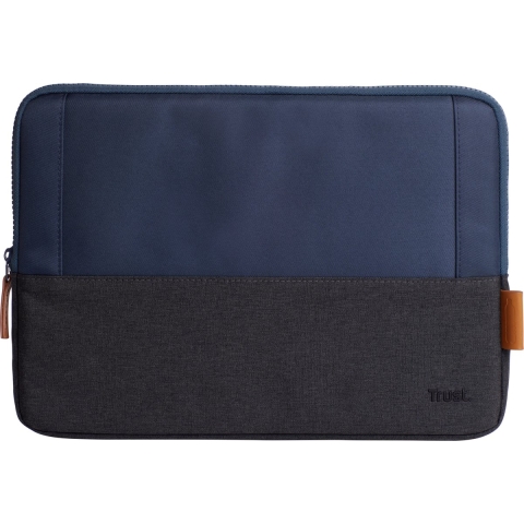 Trust Laptophoes LISBOA LAPTOP SLEEVE Geschikt voor max. (laptop): 33,8 cm (13,3) Blauw