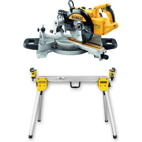 DeWALT DWS774SET Afkortzaag Met XPS Zaaglijnindicator - 1400W - 216 X 30mm