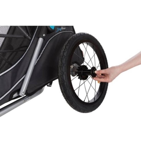 Trixie - Hondenfietskar - Opvouwbaar - Grijs - 90 x 63 x 95 cm