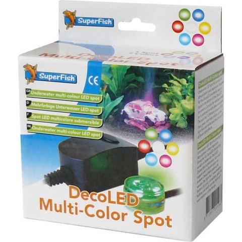 SuperFish DecoLED MultiColor Spot - Aquariumverlichting - Waterdicht