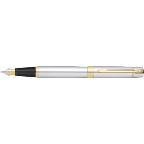 Sheaffer SF-E0934243 Vulpen 300 F Bright Chrome Gold Tone