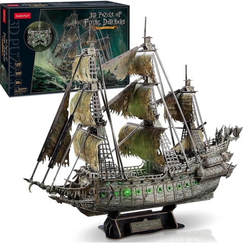 Cubic Fun 3D Puzzel Flying Dutchman + Licht 360 Stukjes
