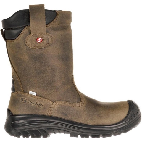 Sixton Peak 81411-08 Ranch Laars Hdry Hoog S3 Gevoerd | Taupe | Maat 44 - 00.091.127.44