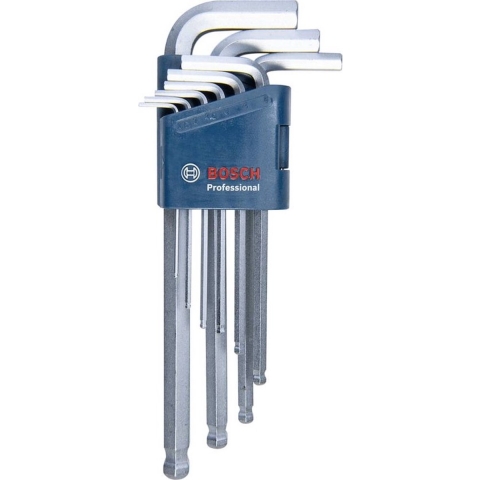 Bosch Blauw 1600A01TH5 | hoeksleutelset | 9 Delig | Hex - 1600A01TH5