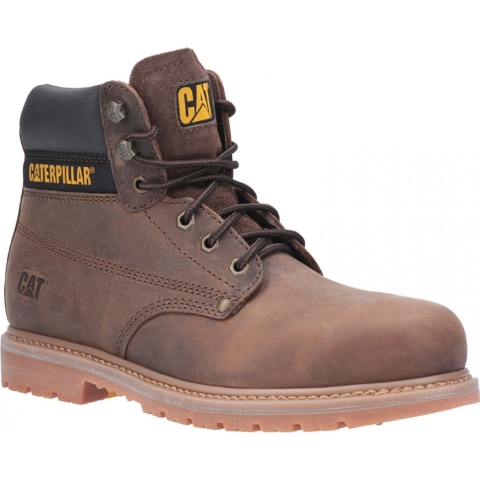 CAT Powerplant S3 Hoog P724629 | Werkschoen | Bruin | Maat 42 - 00.030.025.42 - 00.030.025.42