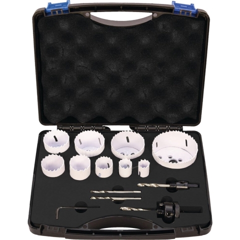 Promat Gatenzagenset | 13-delig 19-68 mm | snijdiepte 38 mm bimetaal - 4000814644 - 4000814644