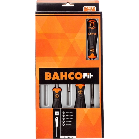 Bahco Bahcofit 5 delige schroevendraaierset, | B219.015