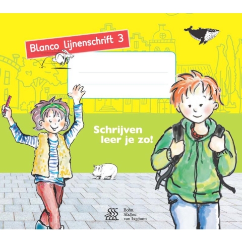 Schrijven leer je zo! - Blanco lijnenschrift 3 - set van 5 ex. (Paperback)